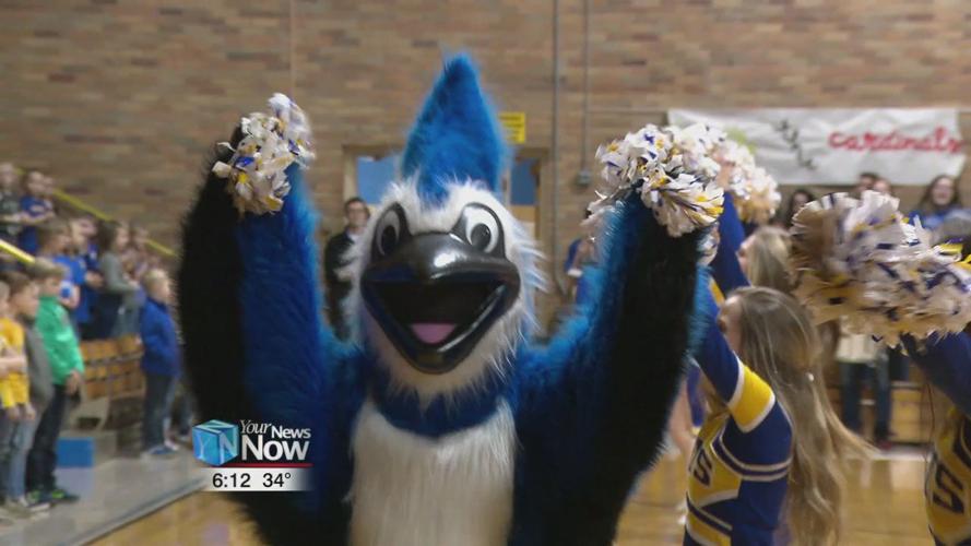 Delphos St. John's holds big pep rally for Catholic Schools Week