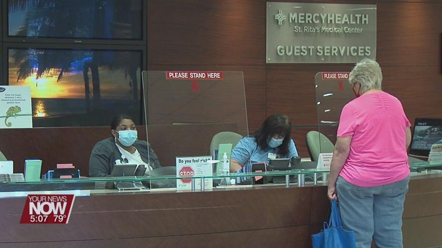 Mercy giving the Delphos Christmas Community Project a $2,000 donation