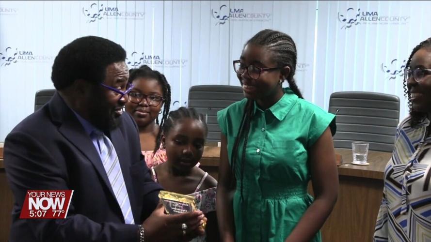 Balogun honored for her spelling bee accomplishments