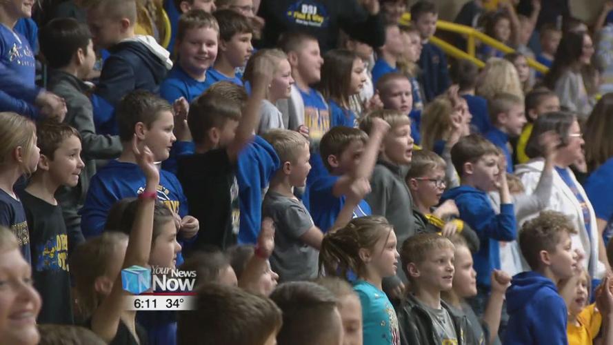 Delphos St. John's holds big pep rally for Catholic Schools Week