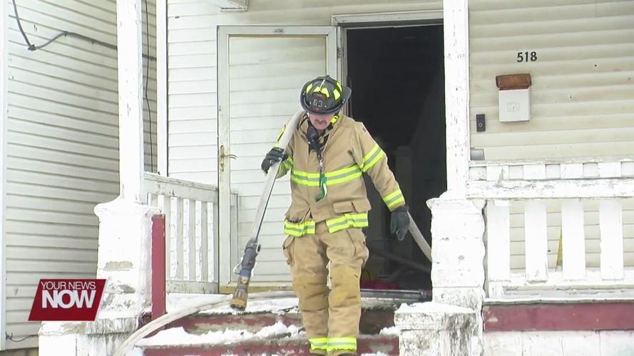 Faulty cord on heater causes fire on W. Wayne Street