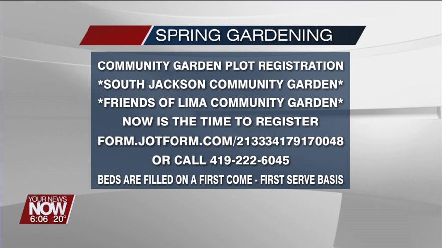 Space is available for those interested in growing vegetables in Lima's community gardens