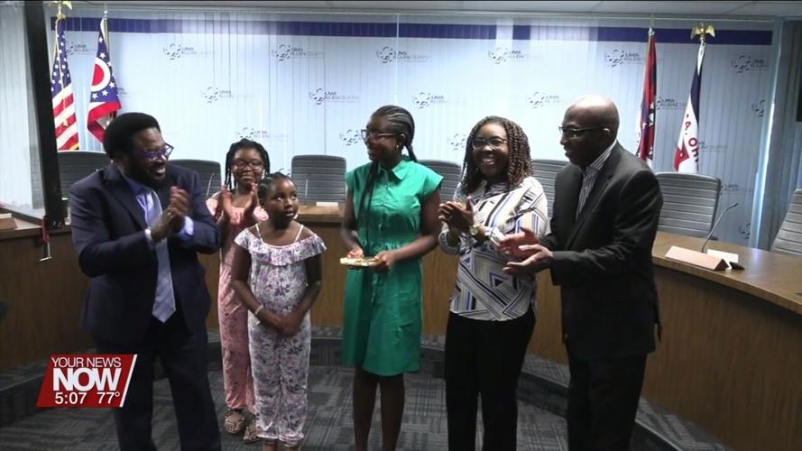 Balogun honored for her spelling bee accomplishments