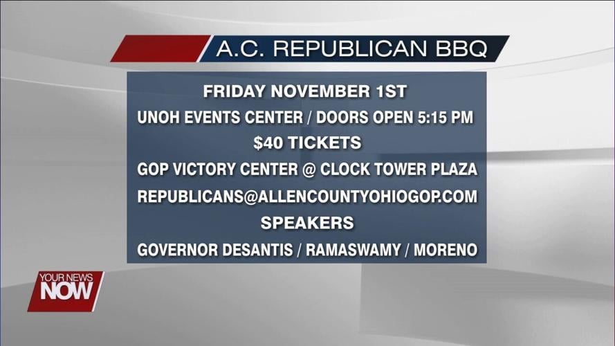 Allen County Republicans to feature DeSantis, Ramaswamy, and Moreno at Rally BBQ