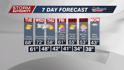7 Day Forecast