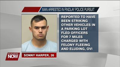 One arrested in police pursuit in Findlay Saturday night