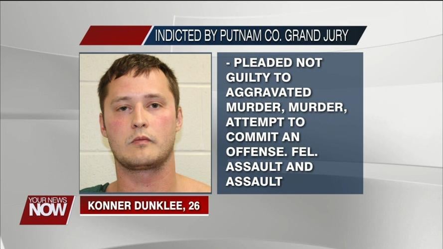 Konner Dunklee pleads not guilty to five charges in connection to fatal shooting in Leipsic
