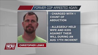 Former Lima police officer charged with abduction