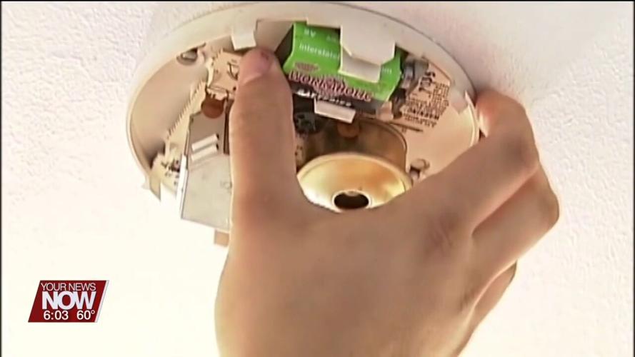Fire officials urge people to change their smoke alarm batteries as you turn you clock back this weekend
