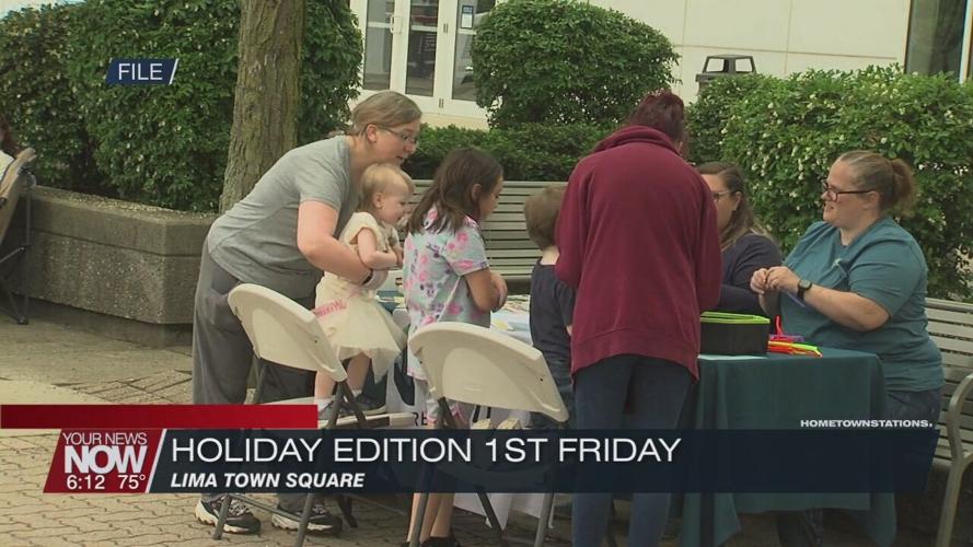 Start your holiday weekend with Downtown Lima's First Friday event in the square