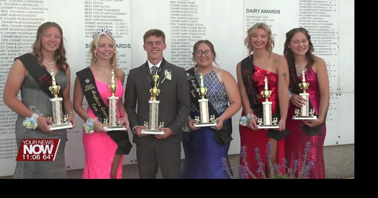 2023 Auglaize County Junior Fair King Queen Crowned Monday Evening