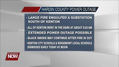 Fire at substation knocks out power in Hardin County