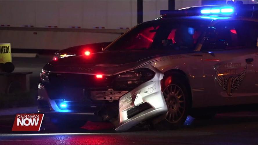 OHSP cruiser involved in 2-vehicle crash on the north side of Lima Monday evening
