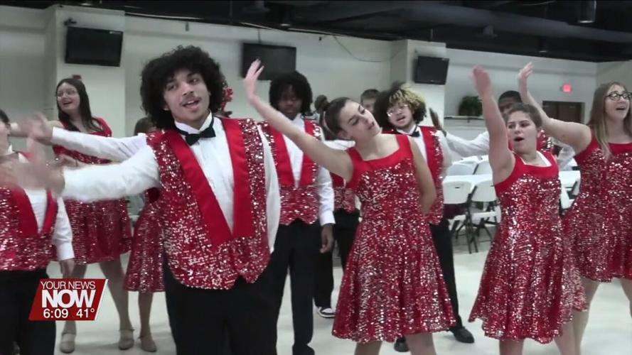 "Spartanaires" entertain Optimist Club with some holiday favorites and want to get the word out of upcoming fundraiser