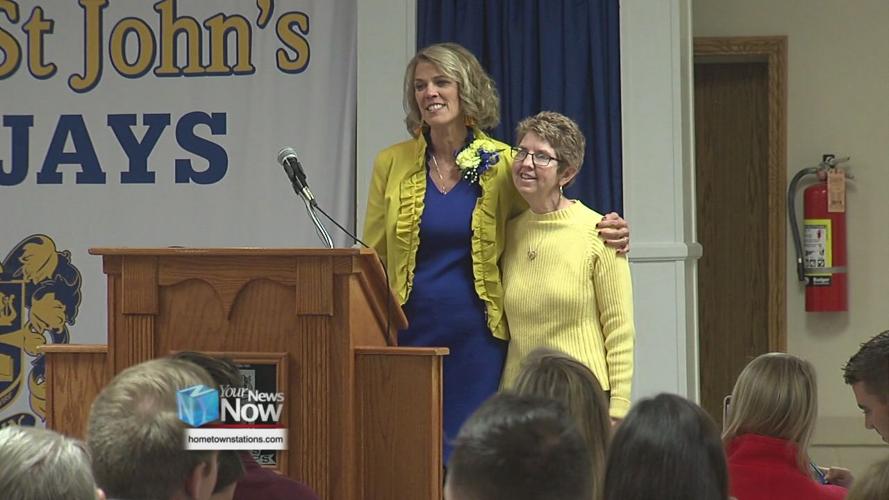 Delphos St. Johns High School inducts new members to hall of fame