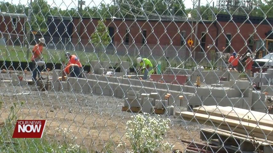 Update provided on Greater Lima Region Amphitheater and Park during Lima Rotary meeting