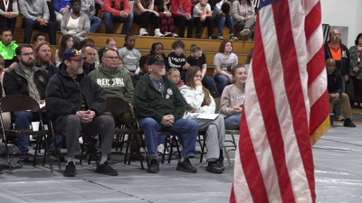 Local veterans recognized and remembered during Elida Middle School tribute