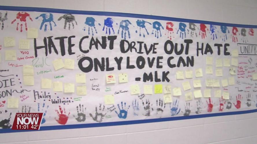 8th grade student teaches classmates about unity, inclusion, and acceptance