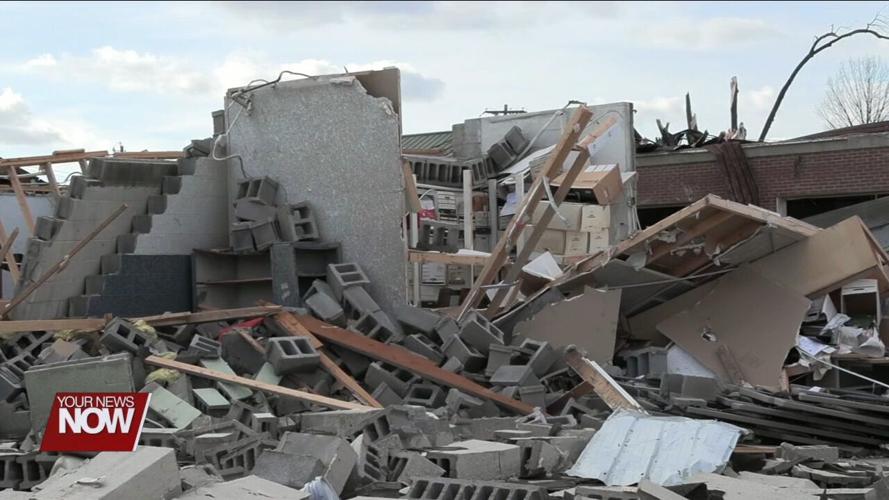 Lakeview resident shares tornado survival story while recovery efforts beginning