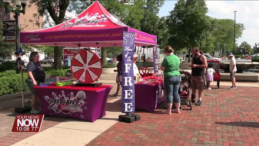 Local businesses and organizations bring activities and entertainment to downtown Lima's First Friday