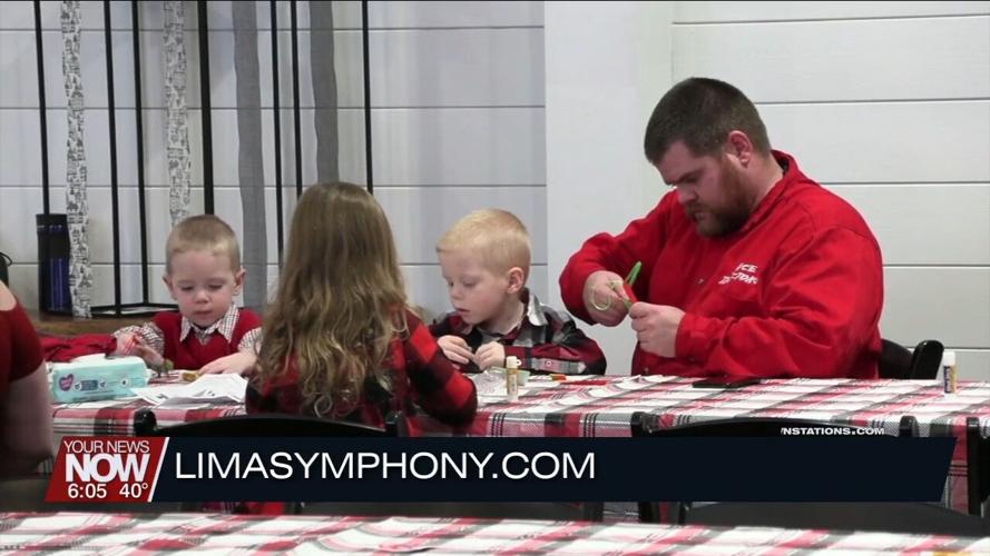 The LSO help make a Visit to the North Pole magical