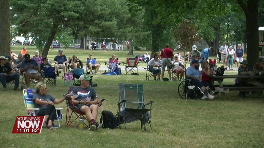 Lima Area Concert Band entertains the crowd at the SSS