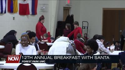 Daddy's at Work host their 12th annual Breakfast with Santa