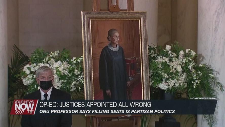 ONU professor writes Supreme Court Justices are being appointed contrary to Founding Fathers intentions