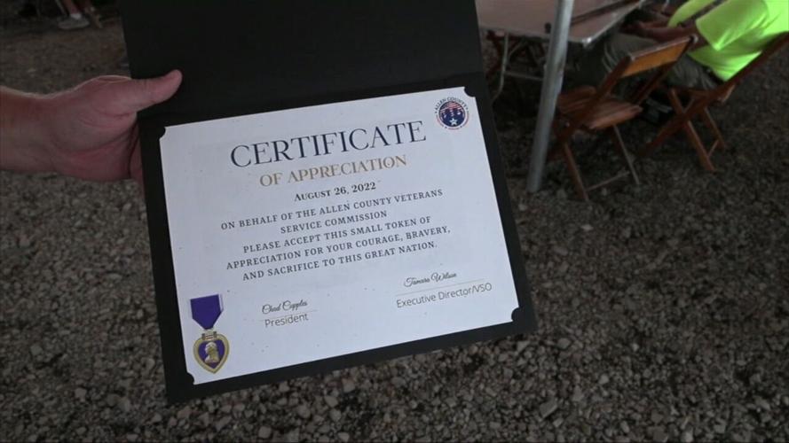 Veterans honored at the Allen County Fair