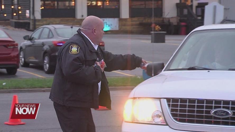 Trick-or-treating with the Lima Police Department