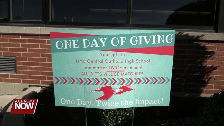 Lima Central Catholic holds their annual One Day of Giving fundraiser