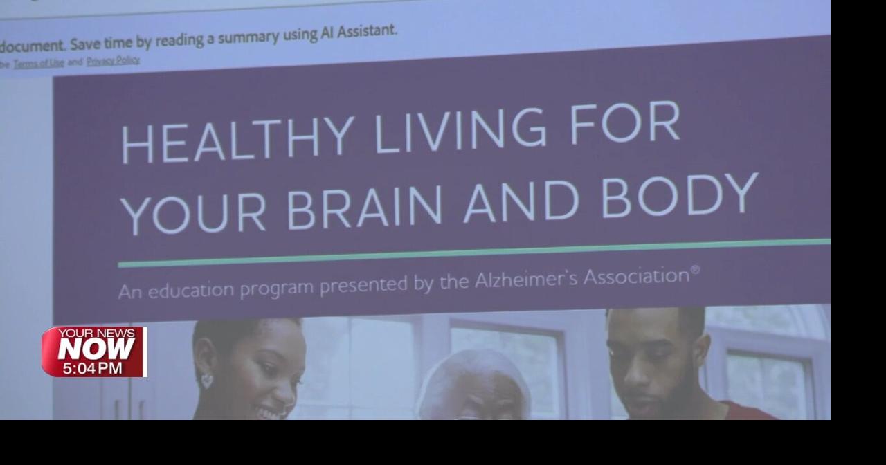 Alzheimer’s Association shares tips for maintaining brain health ...