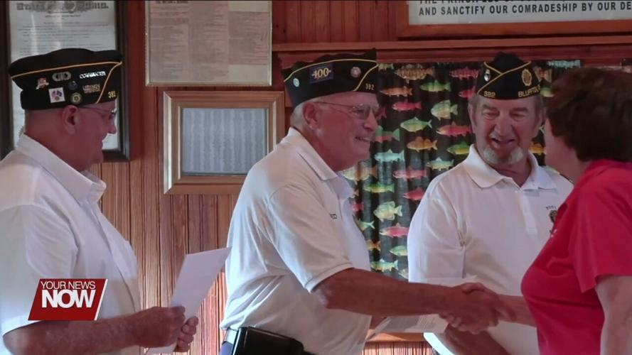Bluffton American Legion Post 382 donates over $6K to 9 local non-profit organizations