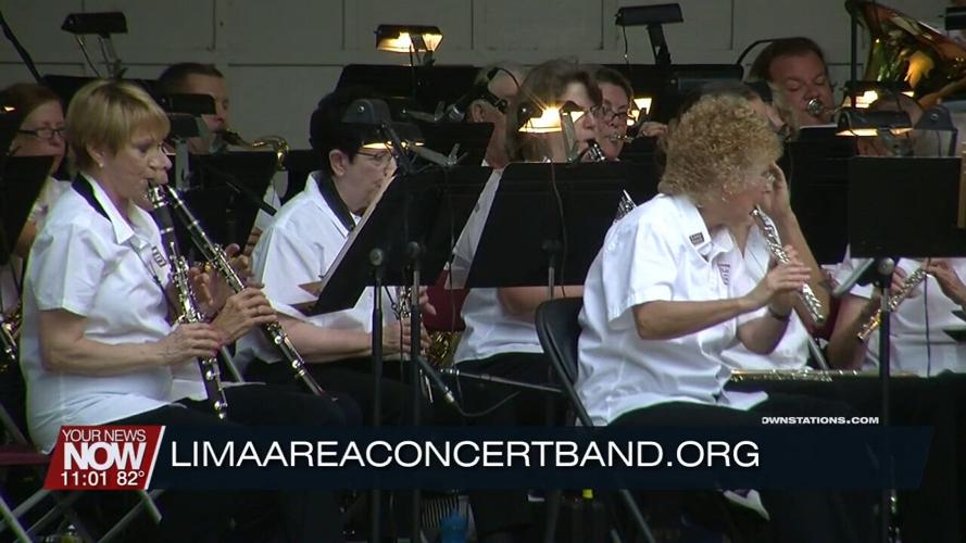 Lima Area Concert Band entertains the crowd at the SSS