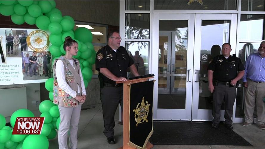 Girl Scout Emma Hunley raises $50K to purchase new DARE truck for Auglaize County Sheriff's Office