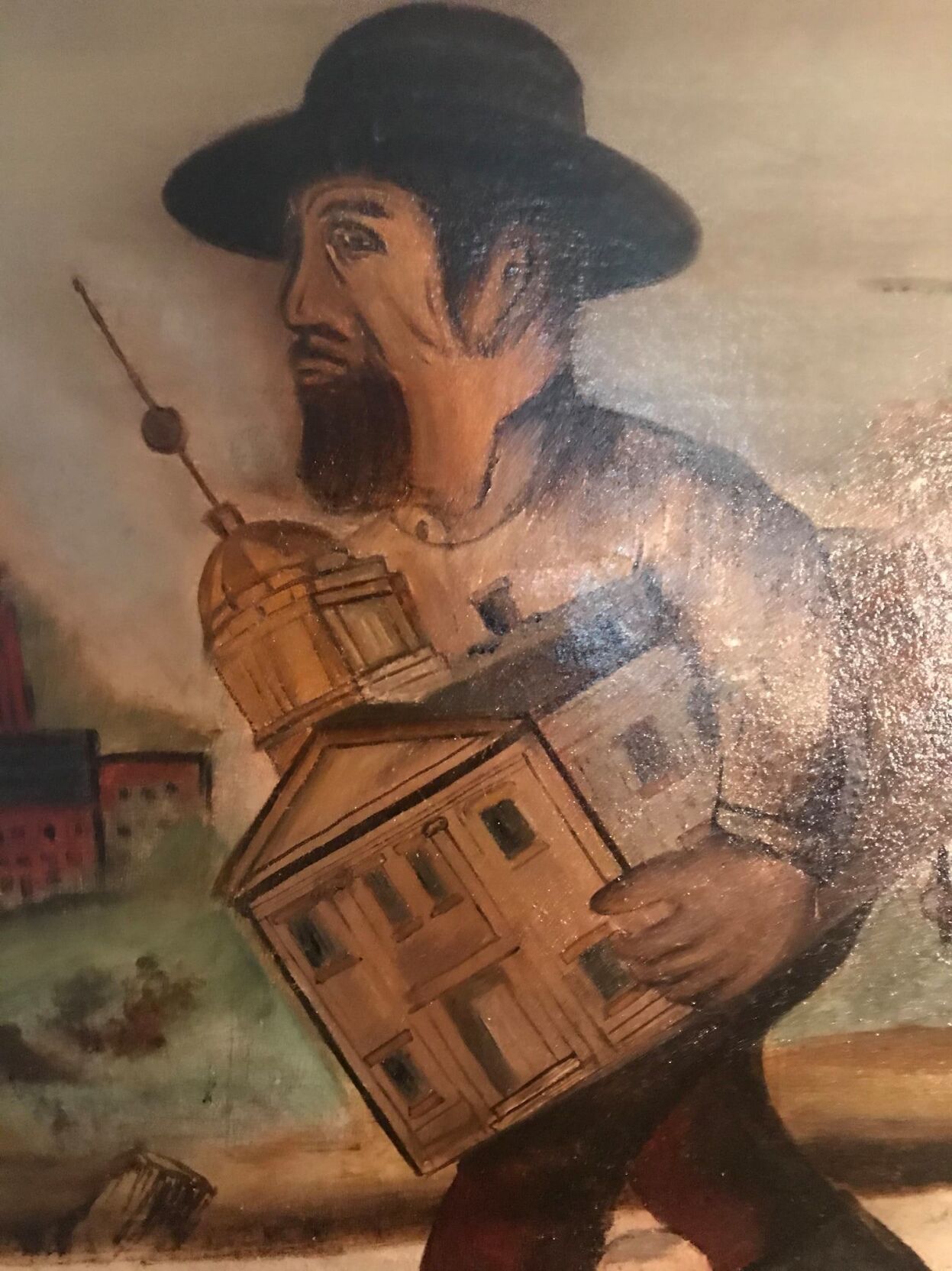 Miami County Courthouse Folk art