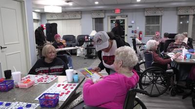 Lima Convalescent residents enjoy "Super Bingo" night