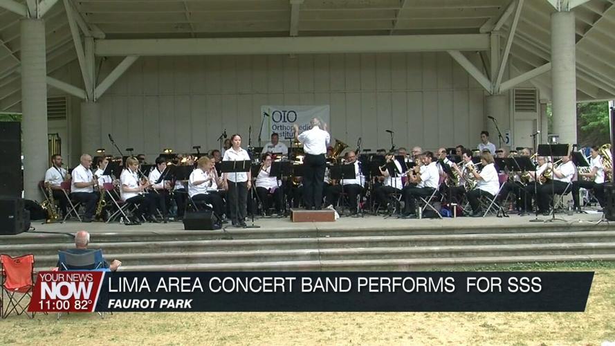 Lima Area Concert Band entertains the crowd at the SSS