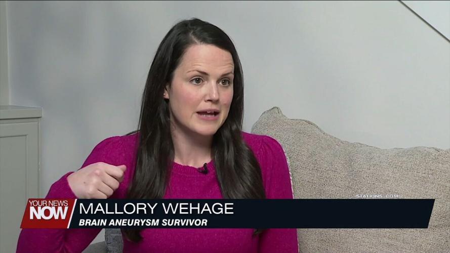 Mother survives large brain aneurysm while pregnant