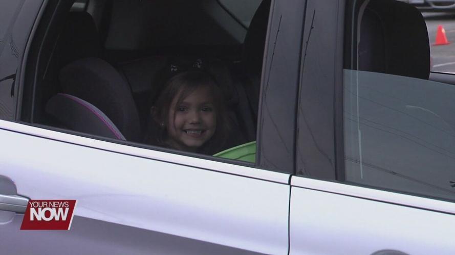 Trick-or-treating with the Lima Police Department
