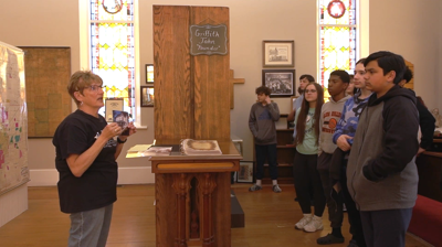 Elida students explore hometown history at local museum