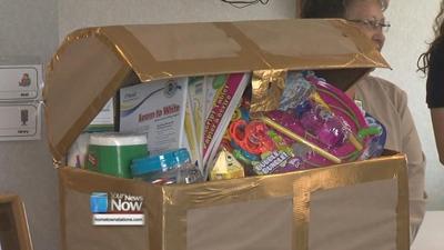 Volunteers Donate Treasures to Children's Developmental Center