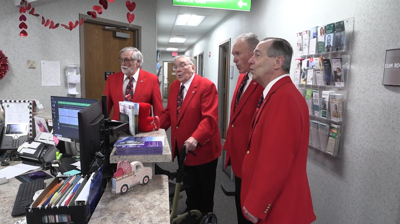 Lima Beane Barbershop Chorus spreads love with annual singing valentines