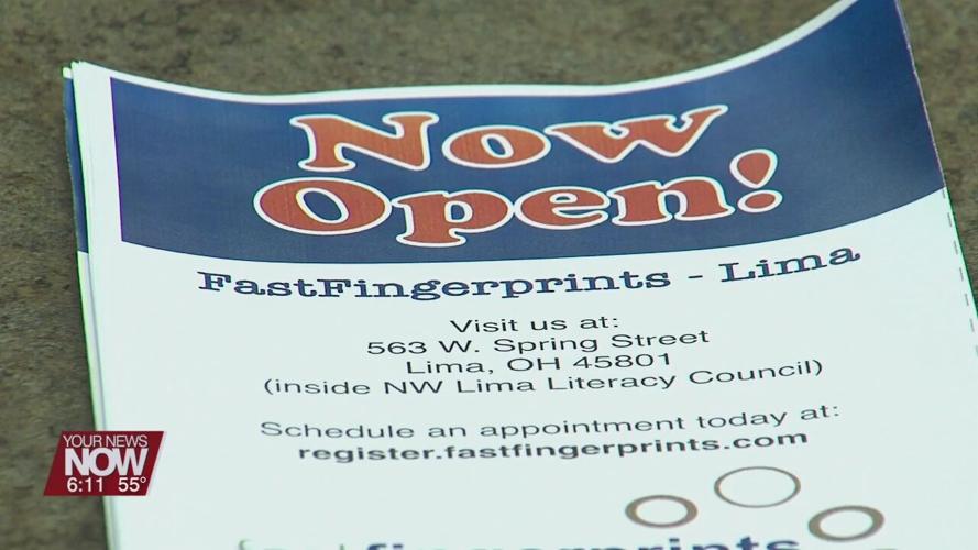 Fast Fingerprints now has a Lima location that will help fund the Literacy Council