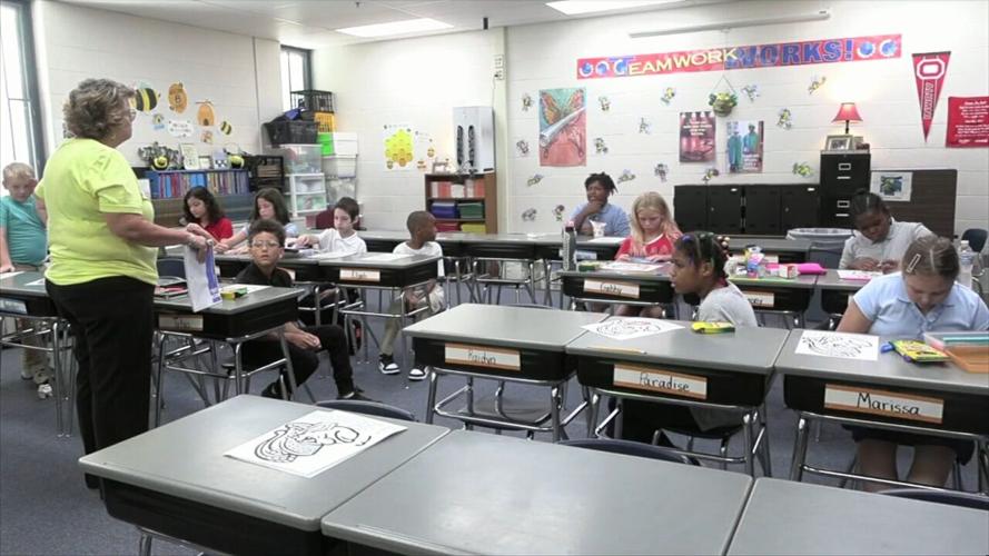 Students and faculty at Heritage Elementary excited for the new school year