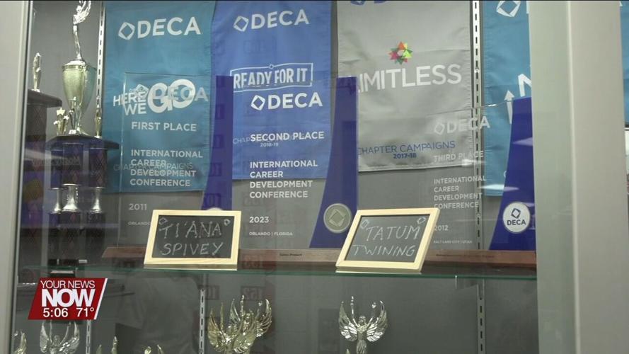 Lima Senior DECA team recognized for their success at international competition