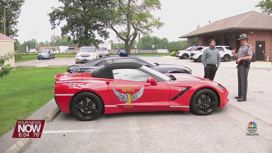 Repurposed cars to help spread driver safety education for Ohio Highway Patrol