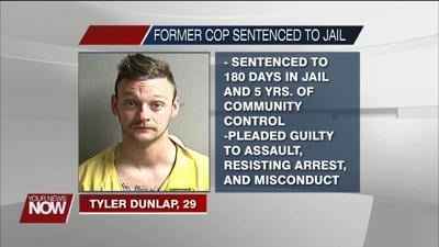 Tyler Dunlap sentenced to 180 days in jail for 2022 incident in Wapakoneta