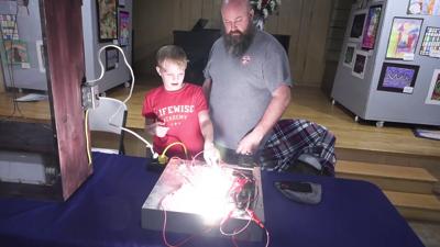 Hands-on electricity activities power Hot Cocoa and History Day