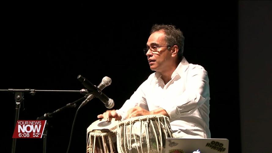 Lima students experience music featuring the tabla thanks to musician Sandeep Das